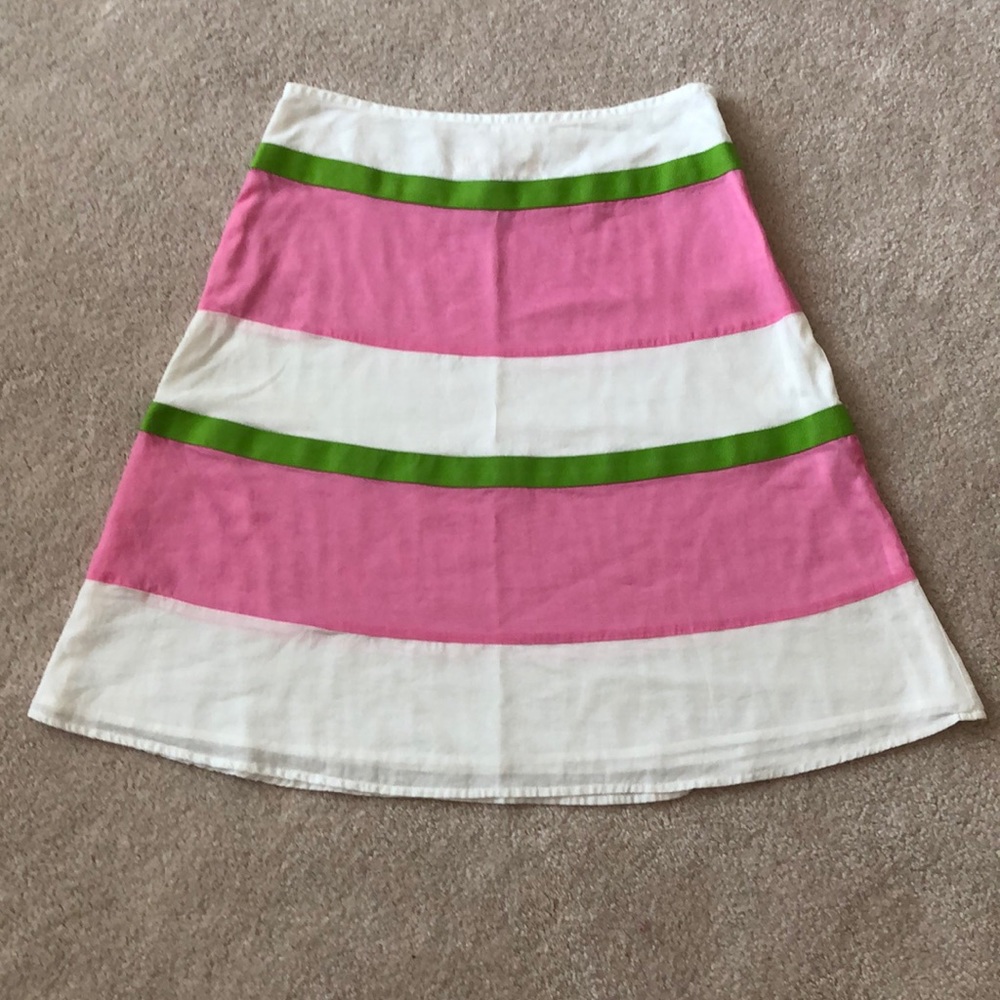 London Jean A-line Skirt